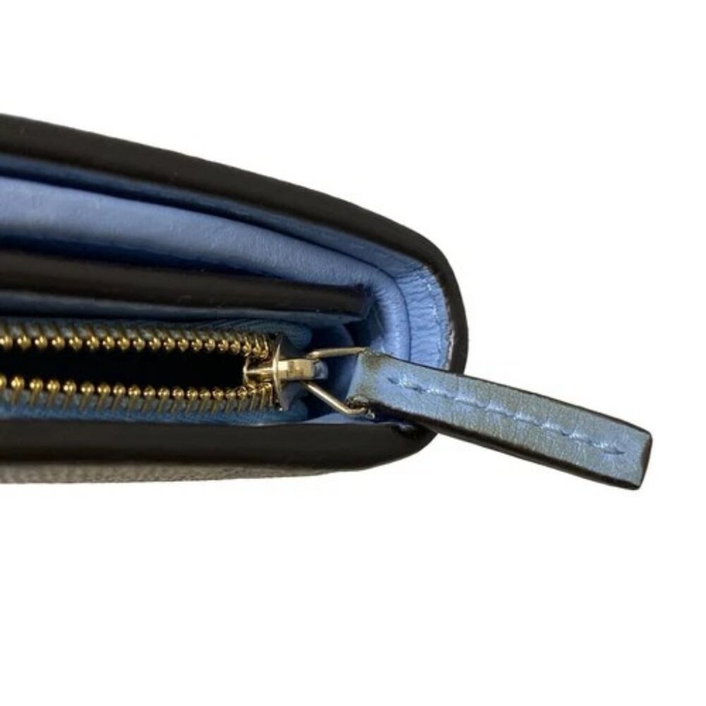 GUCCI Double G medium wallet 790062 Light Pink Dark Brown Multi Leather PVC - - Picture 7 of 10